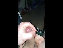 Jerking Off To Girlfriends Soles While She Rubs My Balls With Cumshot