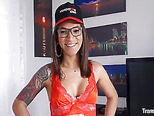 Horny Adult Movie Shemale Tattoo Hot Unique With Luana Bazooka And Luana Navarro