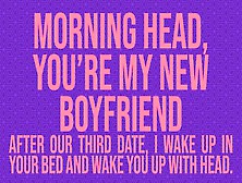 Morning Head,  You're My New Bf [Erotic Audio Roleplay]