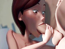 Elastigirl Is Elastic At All The Right Places - Blender Anal