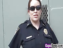 Bbw Dirty Mouth Police Cops Savoring Big Black Cock Suspect Outdoor