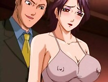 Business Men Fuck A Busty Anime Prostitute