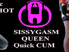 Sissy Training - 22 Sec Ruined Hands Free Orgasm - Huge Cumshot