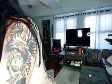 Tattooed Big Boobs And Ass Latina Milf Big Dildo S