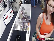 Sexy Petite Teen Gets What She Wants Inside The Pawnshop