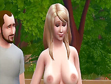 3D Cheating Wife Interracial,  Milf Sims,  Cheating White Thot Bbc
