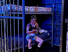 Prisoner Debi Diamond Toying Her Restless Pussy And Wrecking It