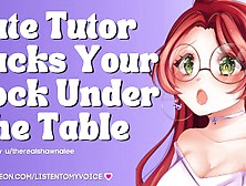 Cute Nerdy Girl Helps You Study With Her Mouth & Throat [College] [Blowjob Asmr] [Submissive Slut]