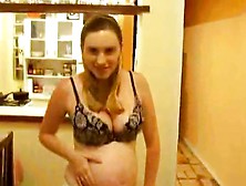 Curvy Pregnant Babe