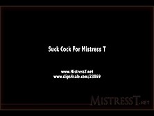 Mistresst - 2015-06-17 - Suck Cock For Mistress T X264