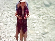 Voyeur Captures A Couple Having Sex In The Sea