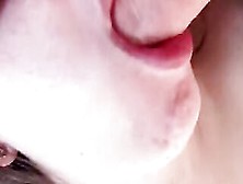 Close Up Sloppy Bj And Pulsating Cum Drink