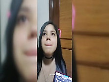 My Gf Interrupts Me In The Middle Of A Fuck Game.  (Colombian Viral Movie)