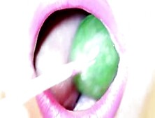 Asmr  Super Blowpop  (Sucking Noises) (Kissing)