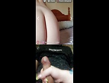 My Ex-Wife Watches And Jerks Off To Me On A Bigger Busty Skank In Chat Roulette