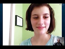 Hypnotized Girl In Skype