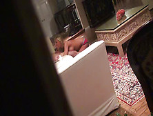 Madison Fox Gets Drilled In The Toilet After Party