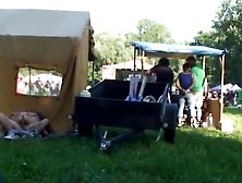 Public Fucking At Music Festival