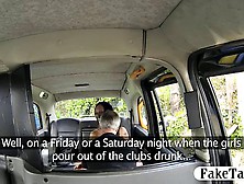Naked Woman In Black London Taxi Gets Fucked Doggystyle
