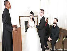 Groom Watches His Bbw Bride Banged By Others On The Wedding Day