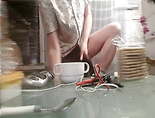 Full Video Of Spoon Insertion In Dick And Electrified Balls In Coffee Until Cumshot