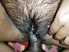 Anal Sex Tried But Can't After That Hairy Pussy Fuck With Shaved Cock