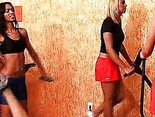 Walkiria Drumond - These Girls Work Out Their 3Rd Leg