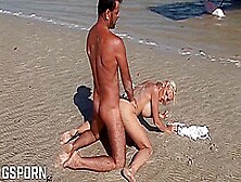 Caylian Curtis And Hot Milf In Porn Fucking The Ass Of Pornstar On The Beach