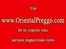 Oriental Preggo Sucks Off Two Dicks And Gets Her Creamy Reward