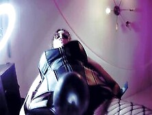 Leather Bdsm Domina Eva Pvc Offer Huge Vibrator For Her Slaves Bondage Solo Female Domination Greed Heels Strap