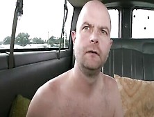 Bald Man Gets A Blowjob From Another Guy At Baitbus