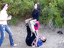 Rock-Paper-Scissors Ballbusting Compilation