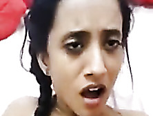 Teenage Indian Wails During Rough Pussy Pounding