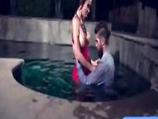 Luscious Bitch Sandee Westgate Gets Pussy Drilled By The Pool