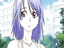 Beautiful Anime Chick With Big Tits And Blue Hair Fucked Passionately