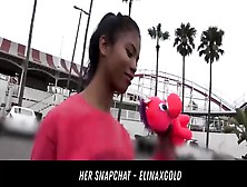 Ebony Teen Tight Pussy Stretched Her Snapchat - Elinaxgold