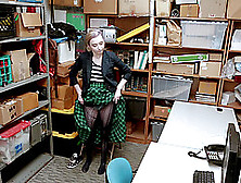 Teen Blonde Lexi Lore Striped And Punish Fucked In The Office