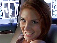 Stranded Redhead Legal Age Teenager Rania Belle Hardcore Backseat Fucking