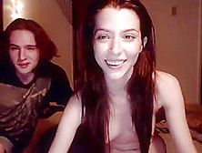 Horny Russian Redhead Masturbates Pussy On Webcam