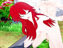 Fucking Rias Gremory In The Park