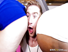Jaw-Dropping Interracial Threesome At Brazzers "ladies,  Twer