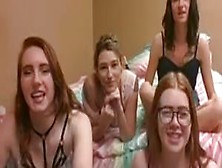 Group Of Cam Models Shocked And Laugh At My Tiny Cock.  Sph