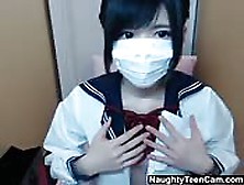 Japanese Schoolgirl Stripping On Cam 2