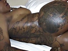 Tattooed Black Slut Broken By A Massive Black Monster