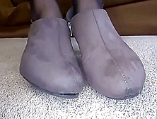 Japanese Pantyhose Footjob 4