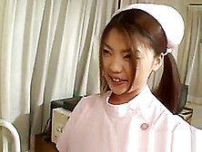 Sweet Asian Nurse Bukkake At A Hospital