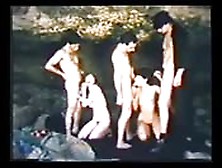 Greek Gang Bang Sex In A Cave