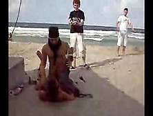 Пьяный Секс На Общественном Пляже