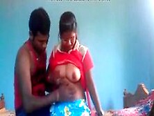 Hot Sexy Indian Lovers Fucking At Room