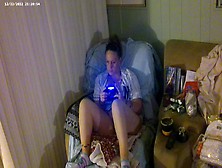 Gamer Whore Smoking Cigarettes In Bra And Panties Part Four (Upclose)